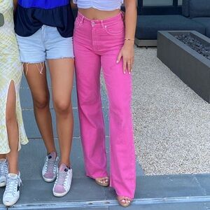 Pink Zara jeans